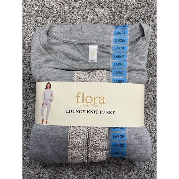 Flora Nikrooz Lounge Set Lg - Picture 1 of 4